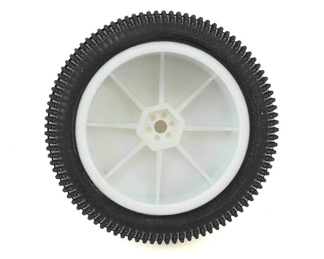 Schumacher Cactus 2.2" Rear 1/10 Buggy Pre-Mounted Carpet Tire (2) (Yellow) U6839