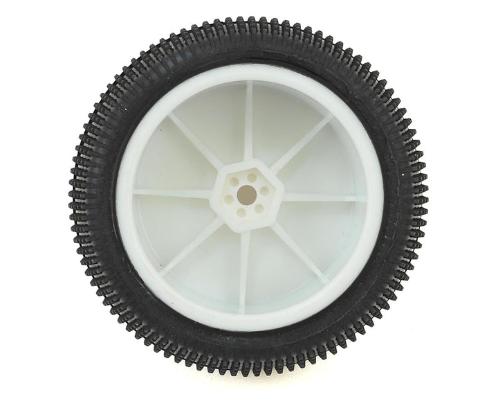 Schumacher Cactus 2.2" Rear 1/10 Buggy Pre-Mounted Carpet Tire (2) (Yellow) U6839