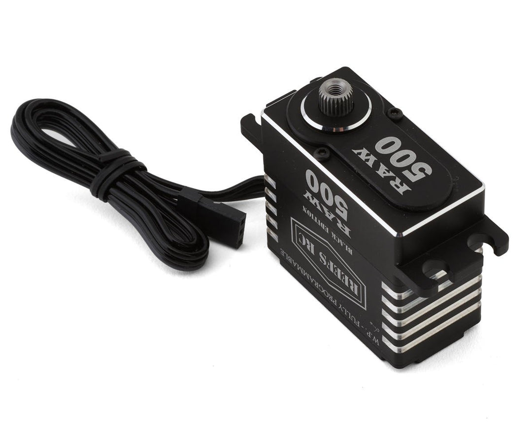 Reefs RC RAW 500 High Torque/Speed Digital Servo (High Voltage) (Black Edition) SEHREEFS178
