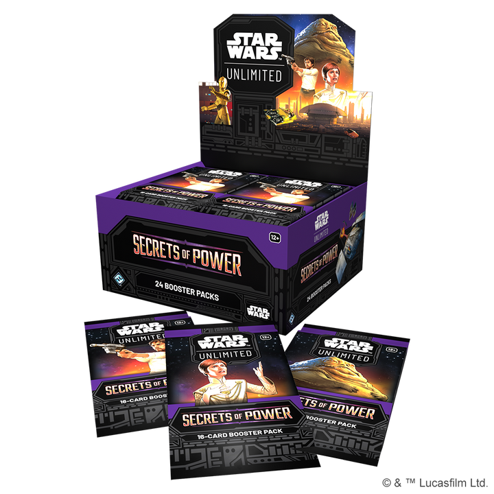 Star Wars: Unlimited - Secrets of Power: Booster Display