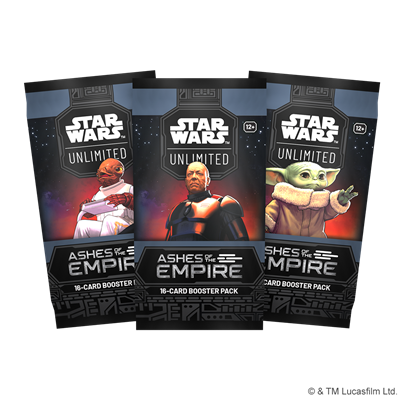Star Wars: Unlimited - Ashes of the Empire Booster Display