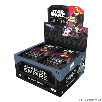 Star Wars: Unlimited - Ashes of the Empire Booster Display