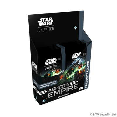 Star Wars: Unlimited - Ashes of the Empire - Carbonite Booster Display