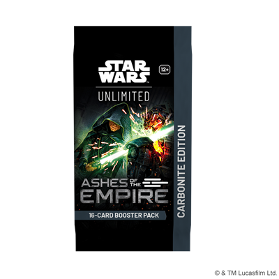 Star Wars: Unlimited - Ashes of the Empire - Carbonite Booster Display
