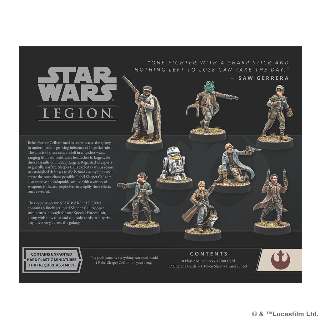 Star Wars: Legion - Rebel Sleeper Cell Unit Expansion