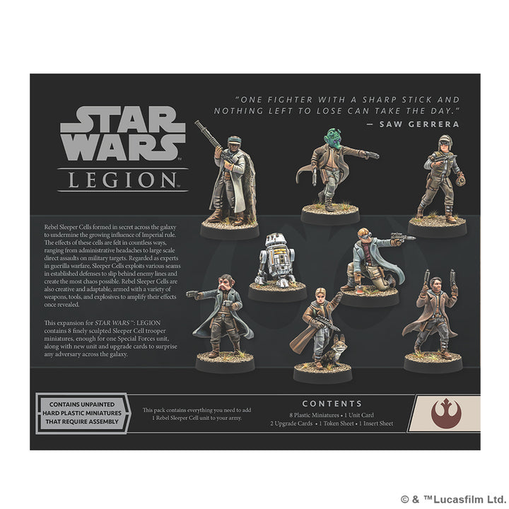 Star Wars: Legion - Rebel Sleeper Cell Unit Expansion
