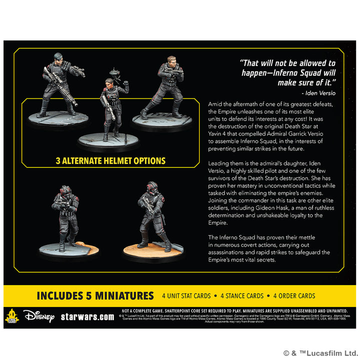 Star Wars: Shatterpoint - Today the Rebellion Dies Squad Pack SWP34