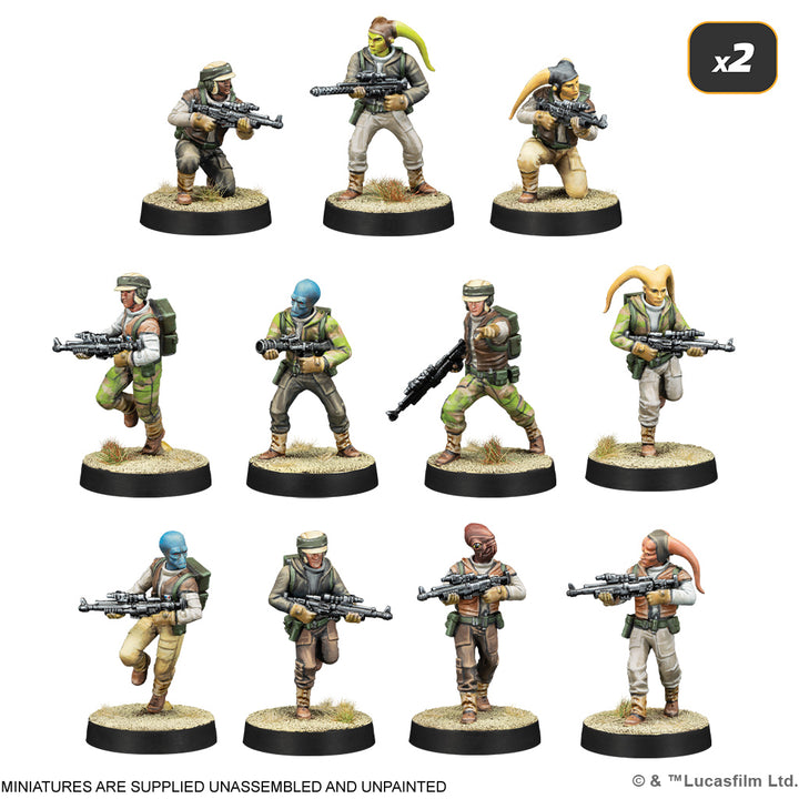 Star Wars: Legion – Rebel Alliance Starter Set SWQ01