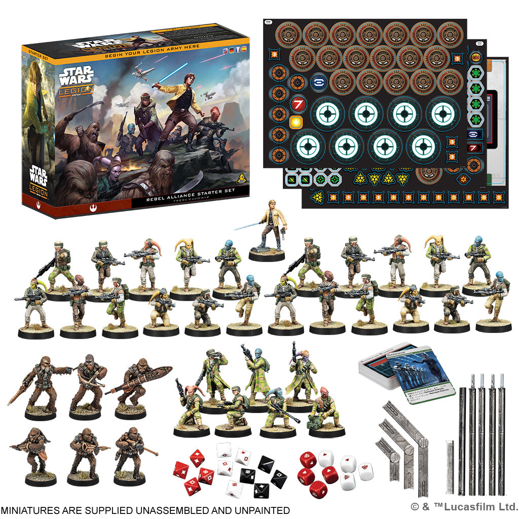 Star Wars: Legion – Rebel Alliance Starter Set SWQ01