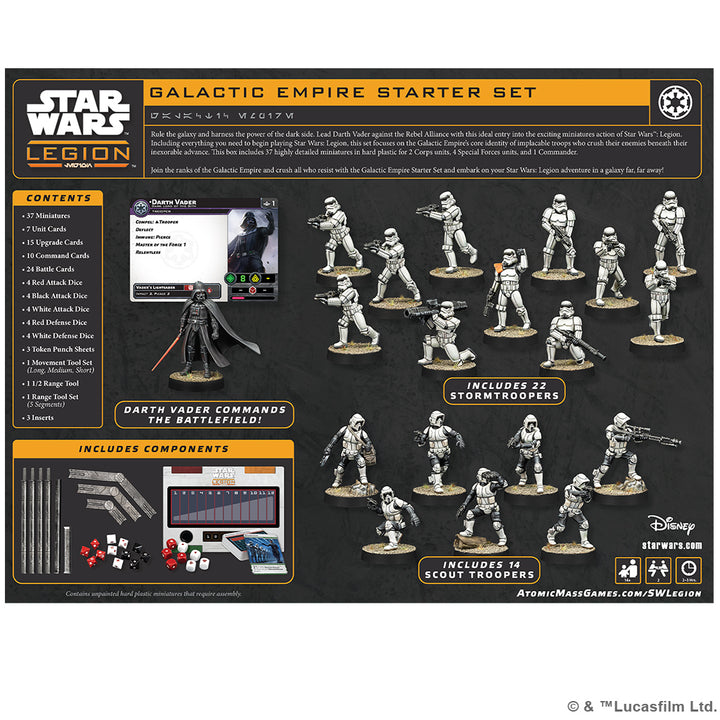 Star Wars: Legion – Galactic Empire Starter Set SWQ02