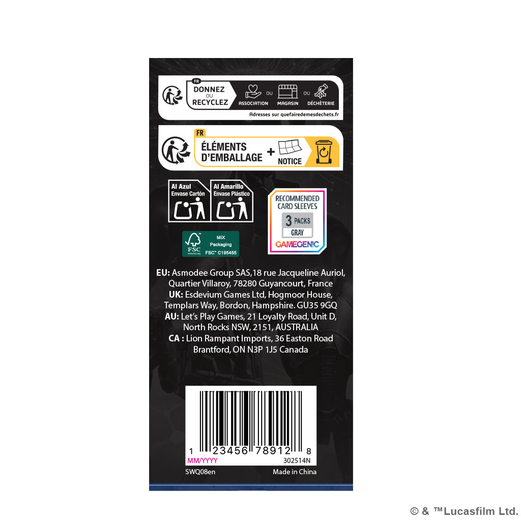 Star Wars: Legion - Separatist Alliance Card Pack SWQ08EN