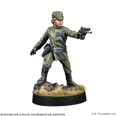 Star Wars: Legion - Customizable Imperial Officer &amp; Agent (SWQ09)