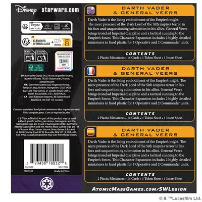 Star Wars: Legion - Darth Vader & General Veers Character Expansion