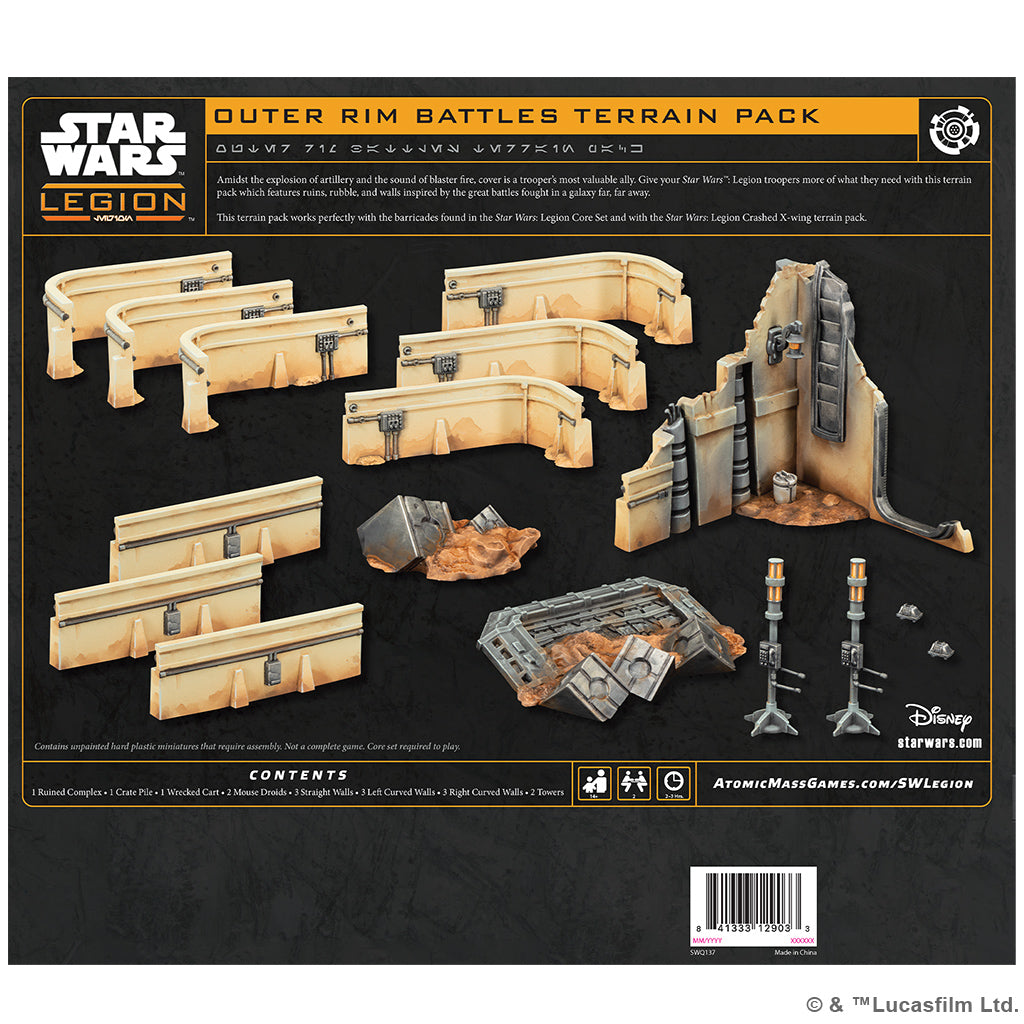 Star Wars: Legion - Outer Rim Battles Terrain Pack