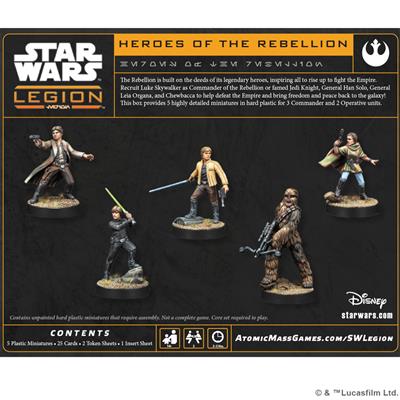 Star Wars: Legion - Heroes of the Rebellion Character Expansion