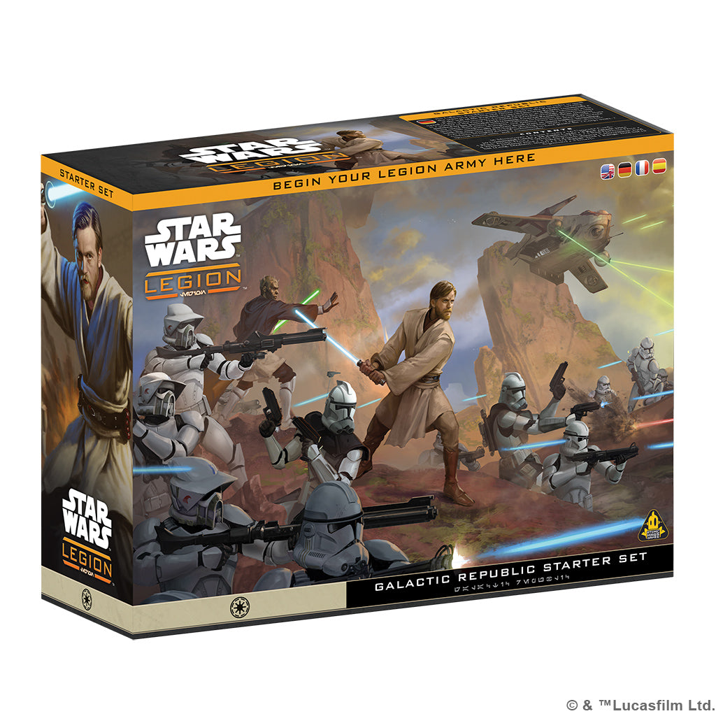 Star Wars: Legion - Galactic Republic Starter Set (SWQ19)