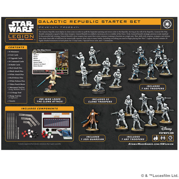 Star Wars: Legion - Galactic Republic Starter Set (SWQ19)