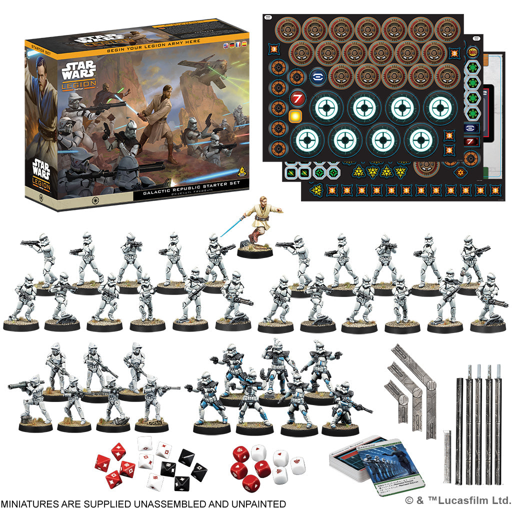 Star Wars: Legion - Galactic Republic Starter Set (SWQ19)