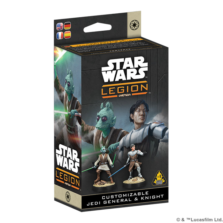 Star Wars: Legion - Customizable Jedi General &amp; Knight (SWQ20)