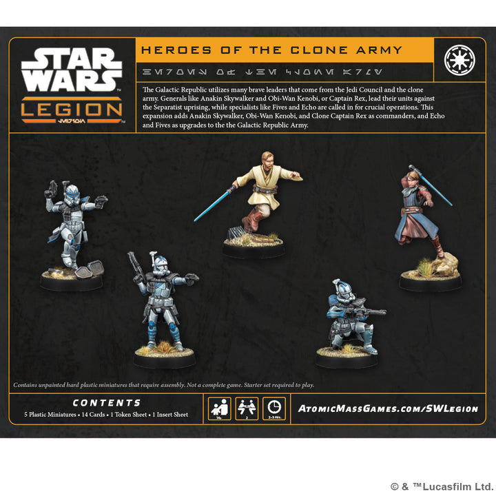 Star Wars: Legion - Heroes of the Clone Army (SWQ21)