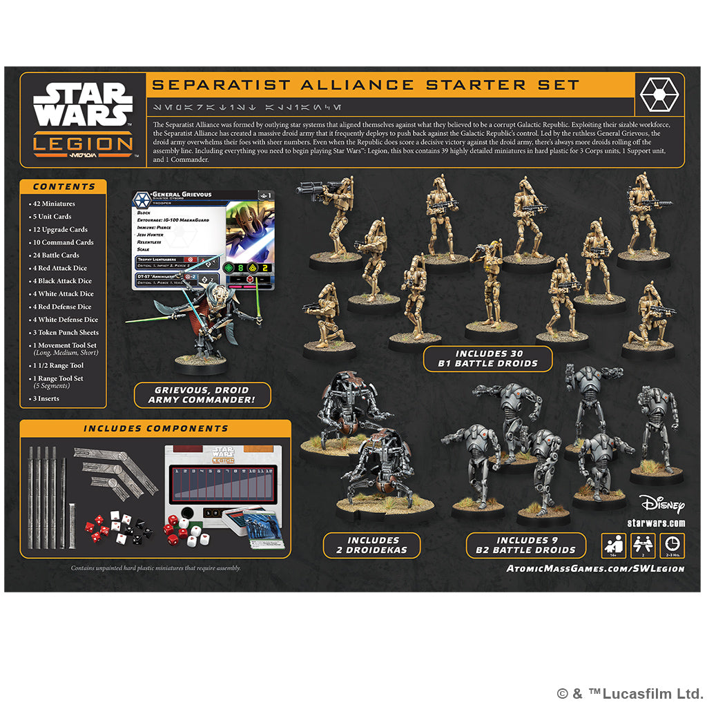 Star Wars: Legion - Separatist Alliance Starter Set (SWQ28)
