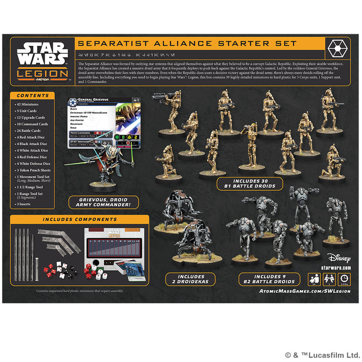 Star Wars: Legion - Separatist Alliance Starter Set (SWQ28)