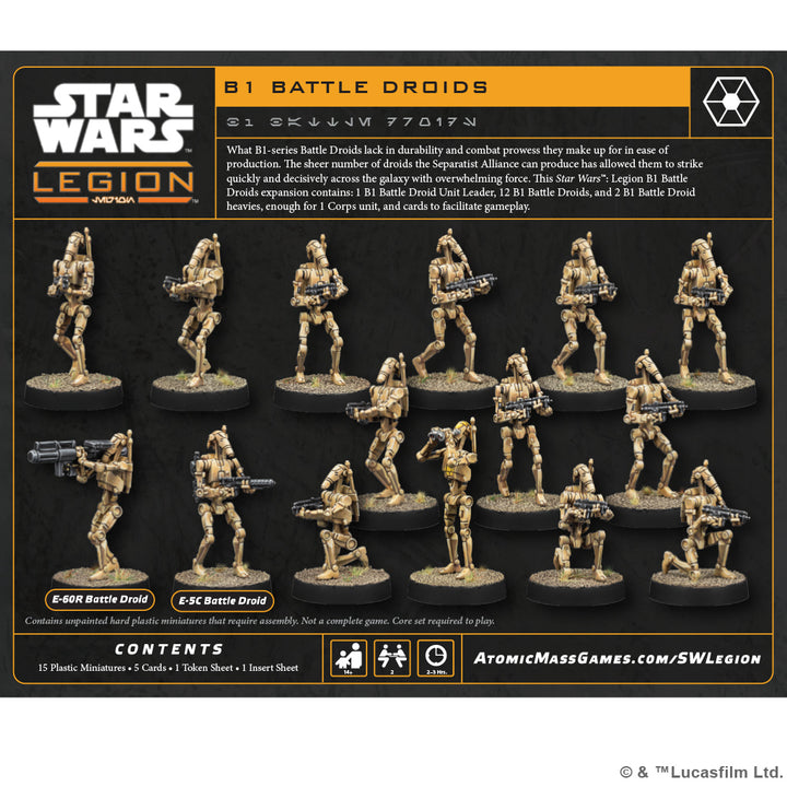 Star Wars: Legion - B1 Battle Droids (SWQ30)