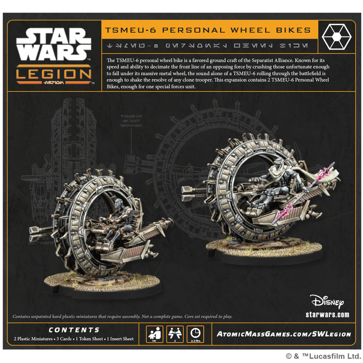 Star Wars: Legion - TSMEU-6 Wheel Bikes (SWQ32)