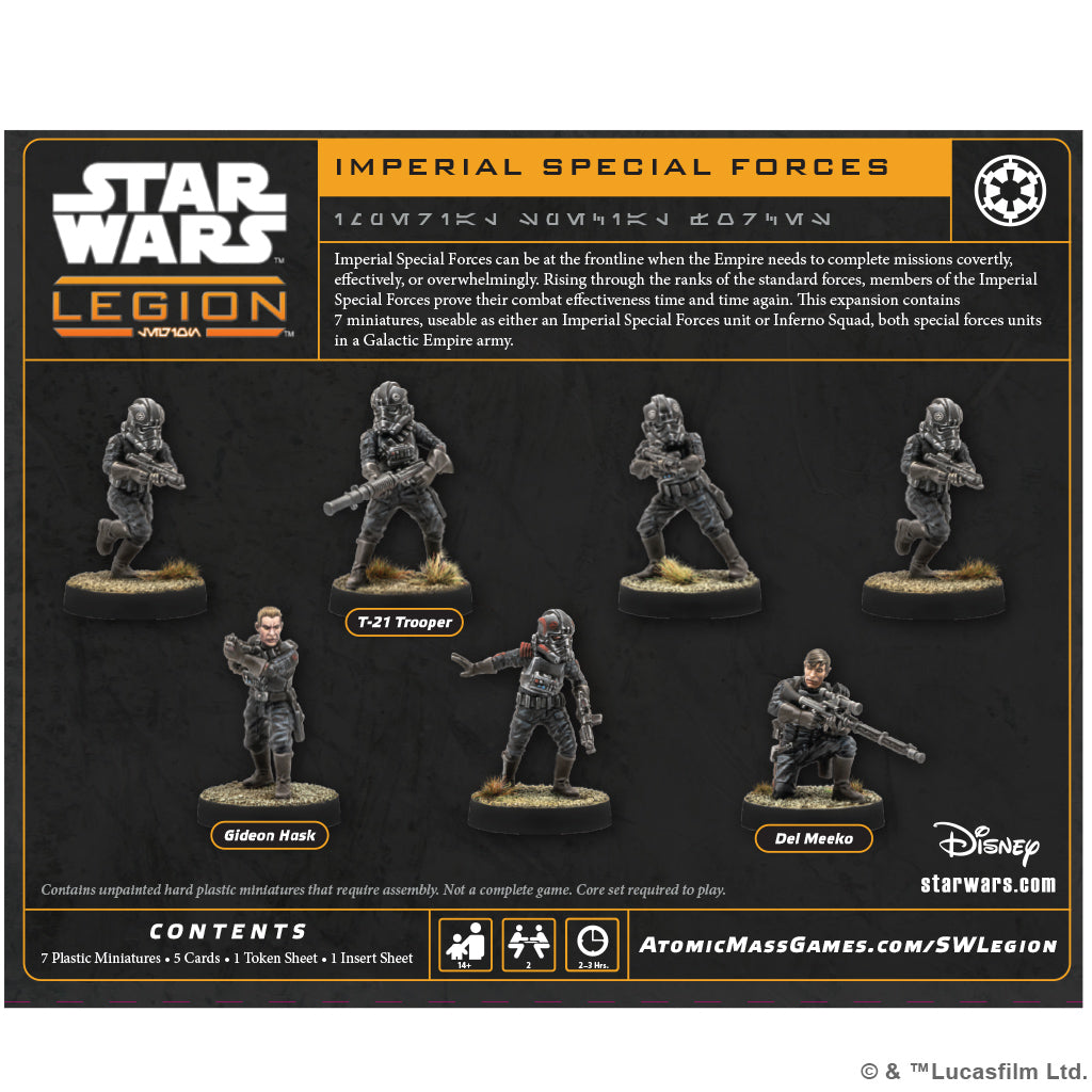 Star Wars: Legion - Imperial Special Forces (SWQ53)
