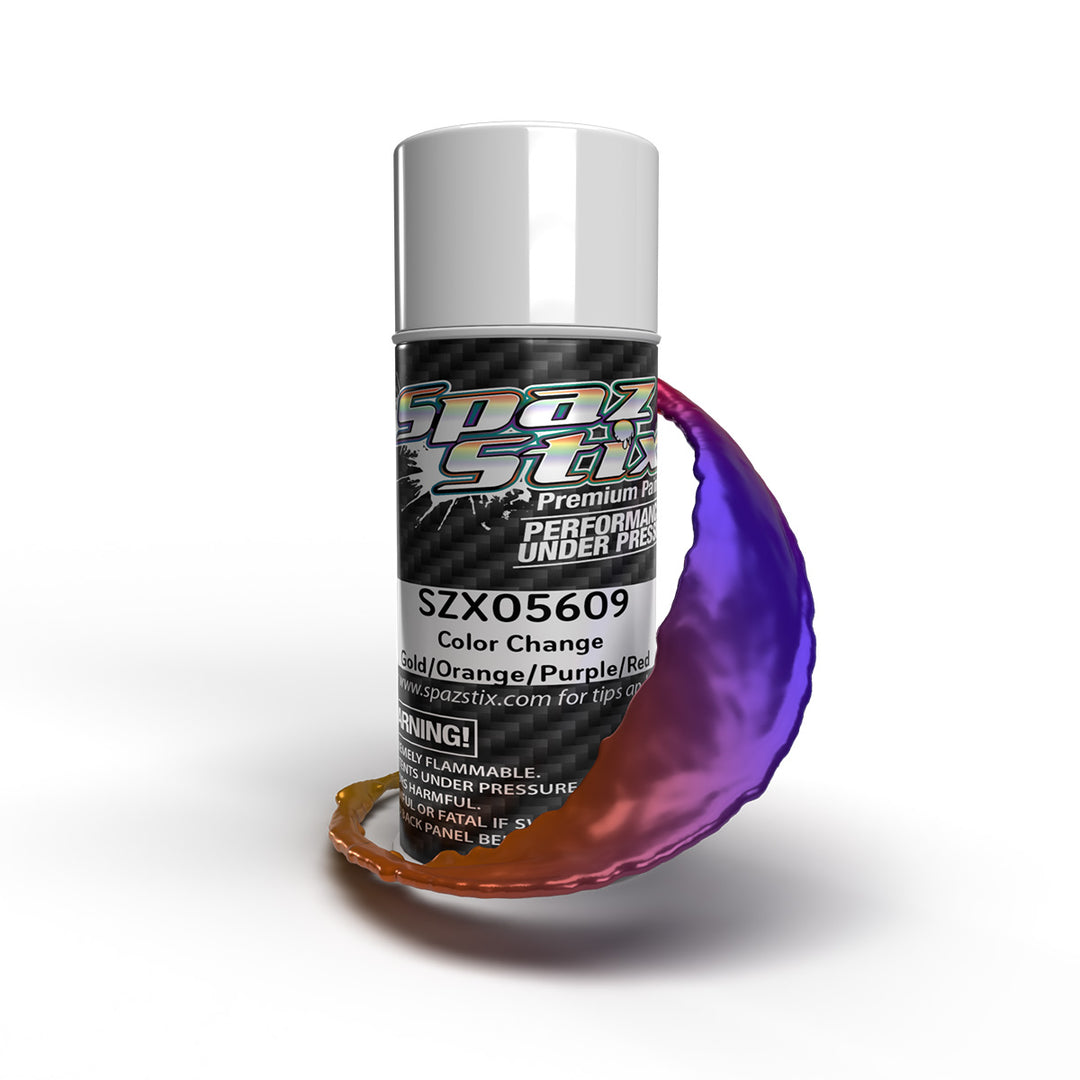 Spaz Stik Aerosol Color Changing Paints 3.5oz Can
