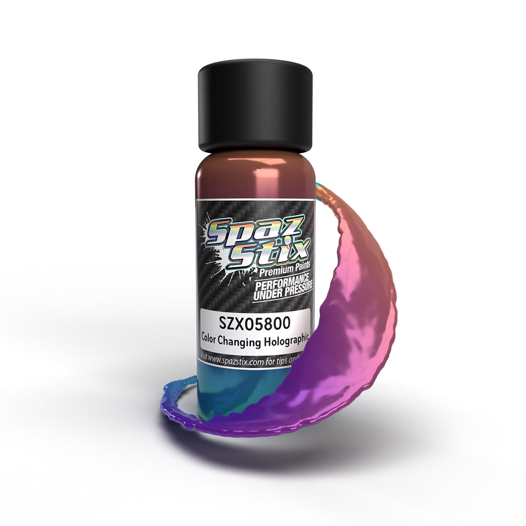 Spaz Stik Airbrush Color Changing Paints 2oz Bottle