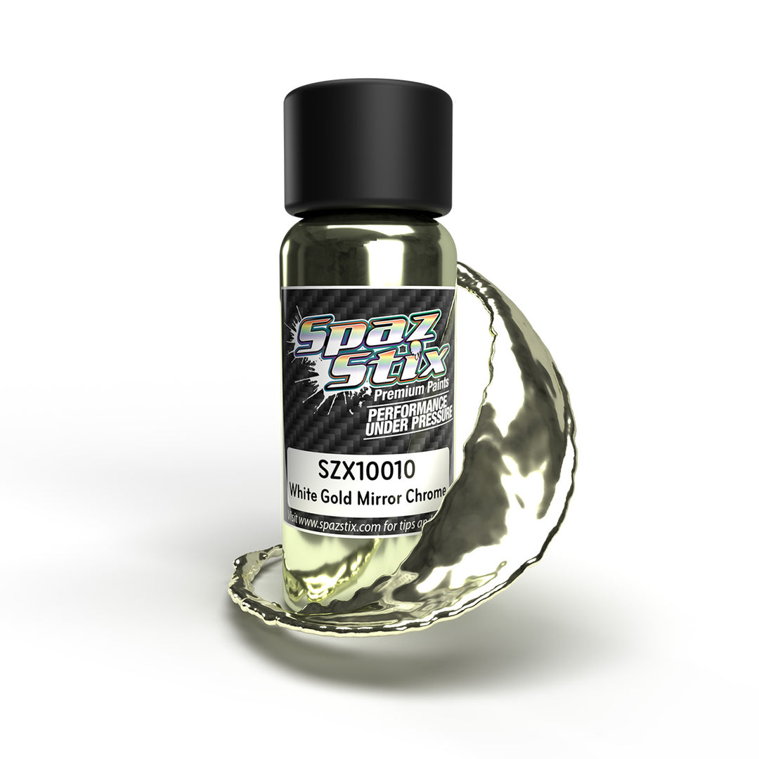 Spaz Stik Airbrush Mirror Chrome Paints 2oz Bottle