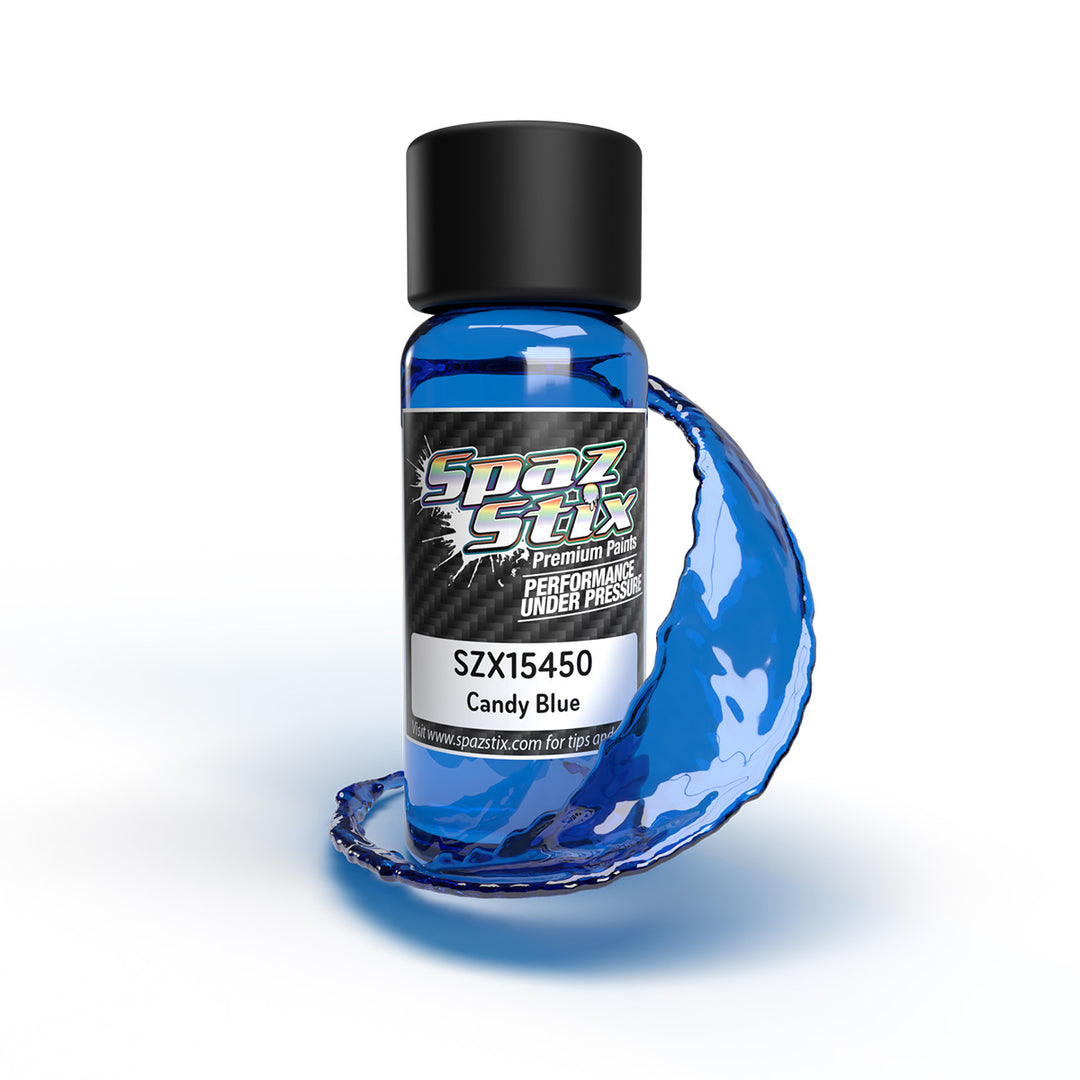 Spaz Stik Airbrush Candy Color Paints 2oz Bottle