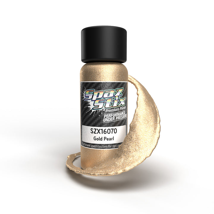 Spaz Stik Airbrush Pearl Colors Paints 2oz Bottle