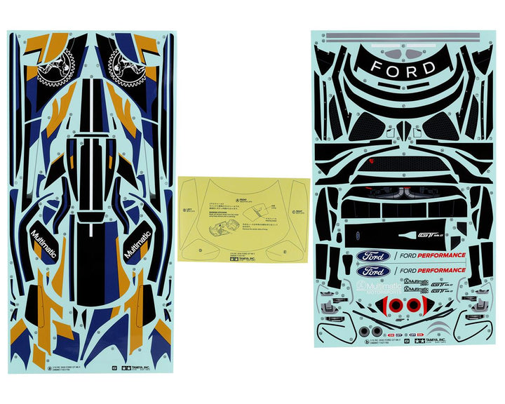 Tamiya 2020 Ford GT Mk II 1/10 Body Set (Clear) 51664