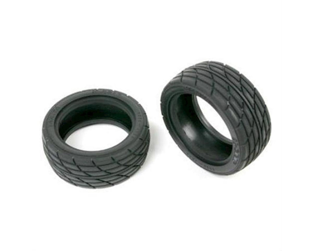 Tamiya 1/10 4WD M-2 On-Road Tires (2) 53227
