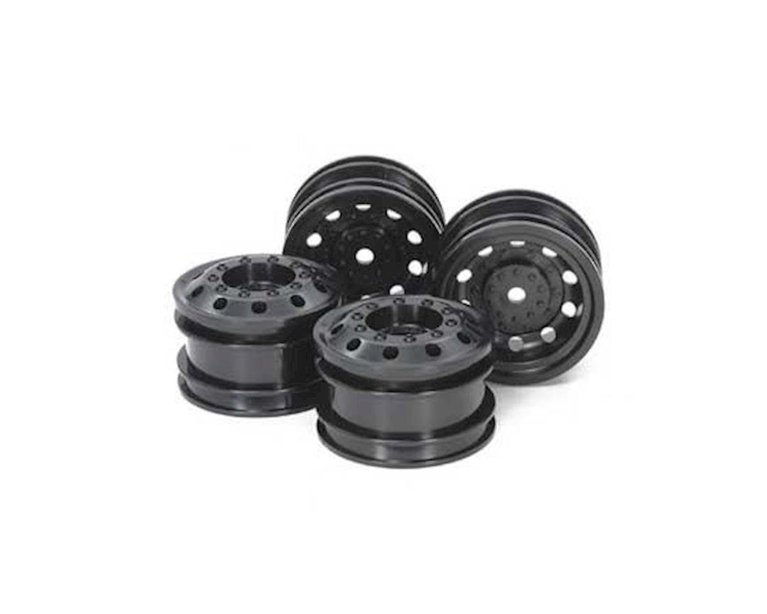 Tamiya TT-01 Type-E Racing Truck Wheels (Black) (4) 54741