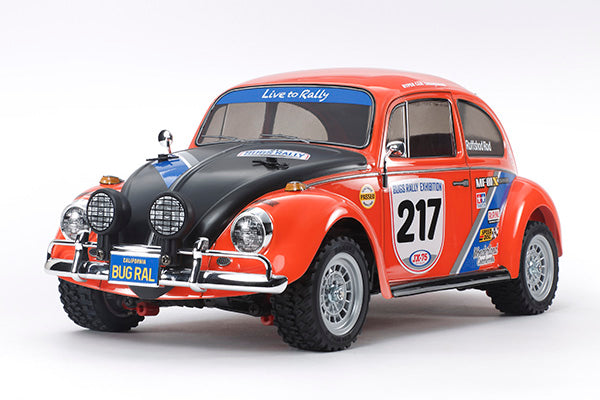 Tamiya 1/10 RC Volkswagen Beetle Rally, w/ MF-01X 58650