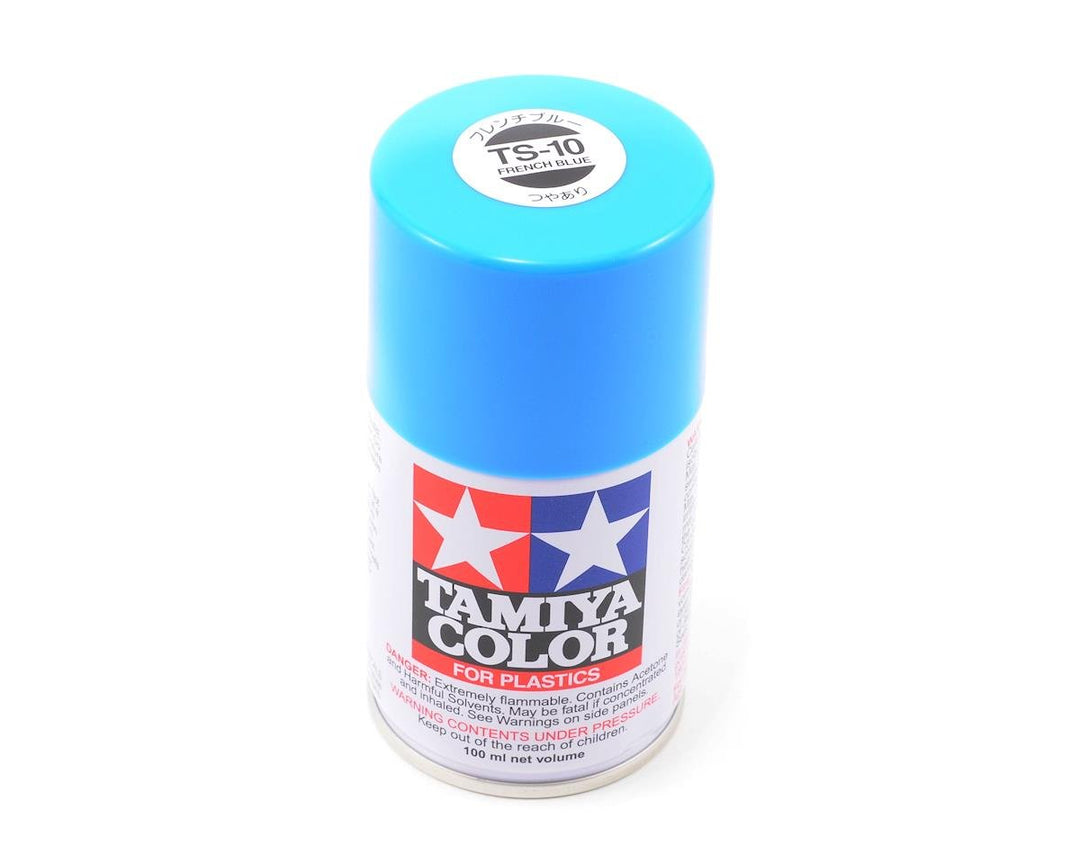 Tamiya TS-10 French Blue Lacquer Spray Paint (100ml) 85010