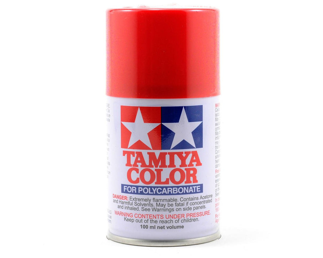 Tamiya PS-2 Red Lexan Spray Paint (100ml) 86002