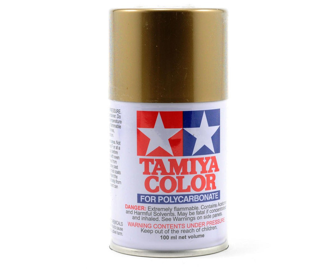 Tamiya PS-13 Gold Lexan Spray Paint (100ml) 86013
