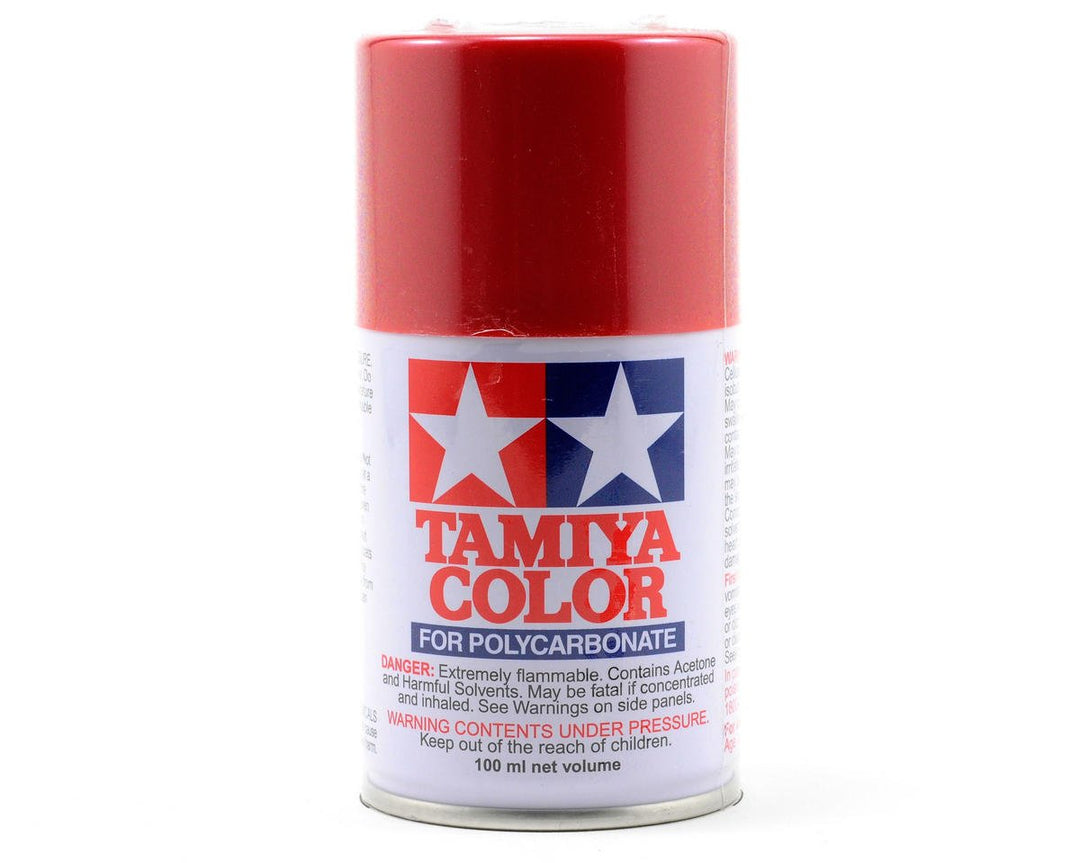 Tamiya PS-15 Metallic Red Lexan Spray Paint (100ml) 86015