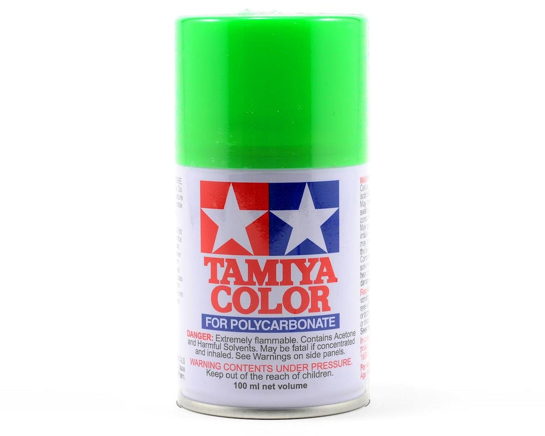 Tamiya PS-28 Fluorescent Green Lexan Spray Paint (100ml) 86028