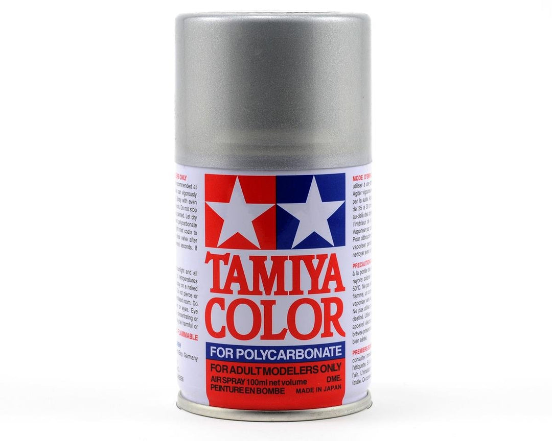 Tamiya PS-36 Translucent Silver Lexan Spray Paint (100ml) 86036