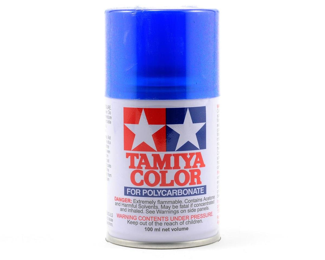 Tamiya PS-38 Translucent Blue Lexan Spray Paint (100ml) 86038