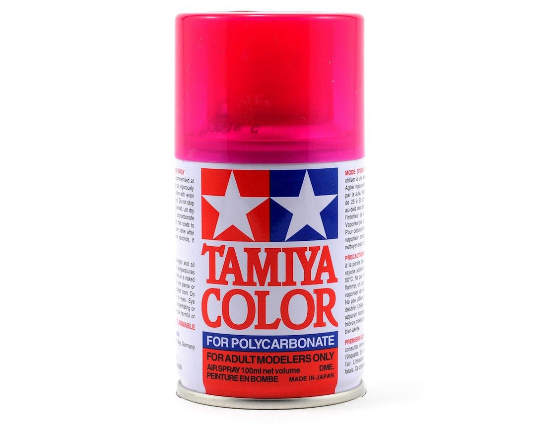 Tamiya PS-40 Translucent Pink Lexan Spray Paint (100ml) 86040