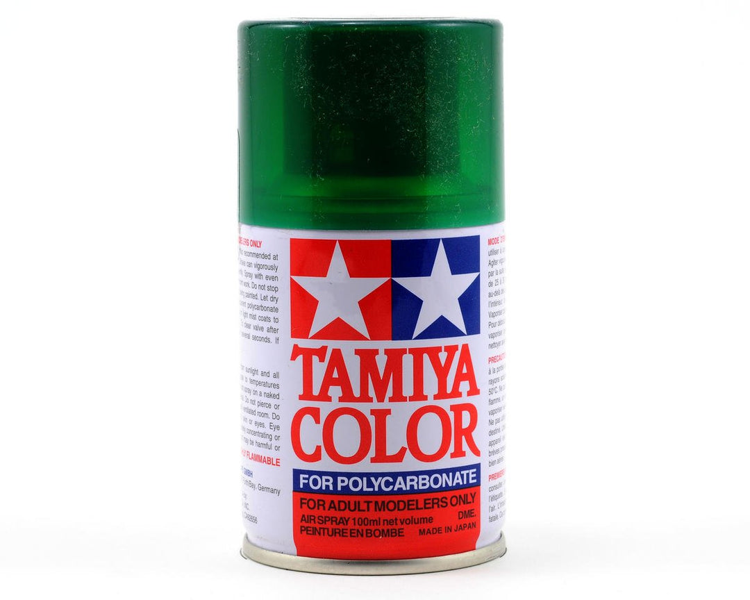 Tamiya PS-44 Translucent Green Lexan Spray Paint (100ml) 86044