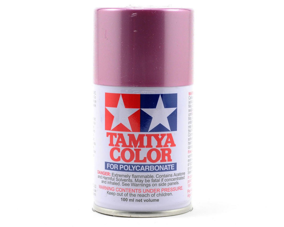 Tamiya PS-50 Sparkling Pink Anodized Aluminum Lexan Spray Paint (100ml) 86050