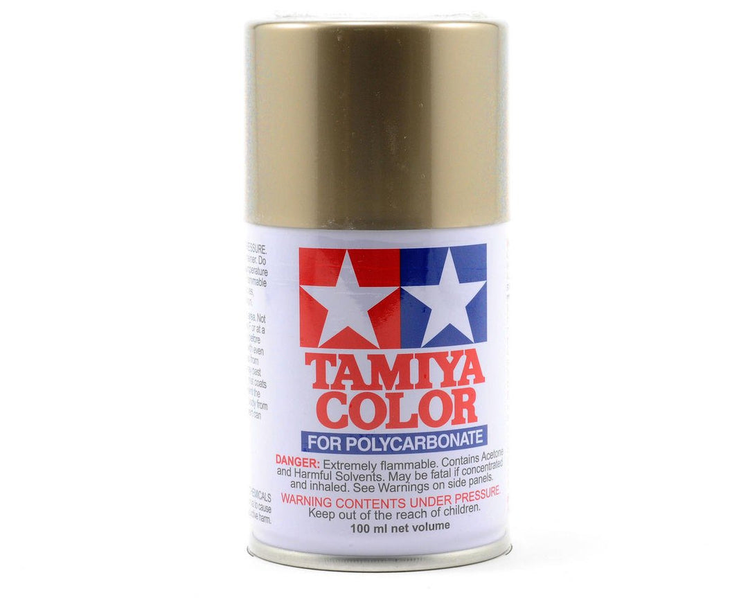 Tamiya PS-52 Champagne Gold Anodized Aluminum Lexan Spray Paint (100ml) 86052