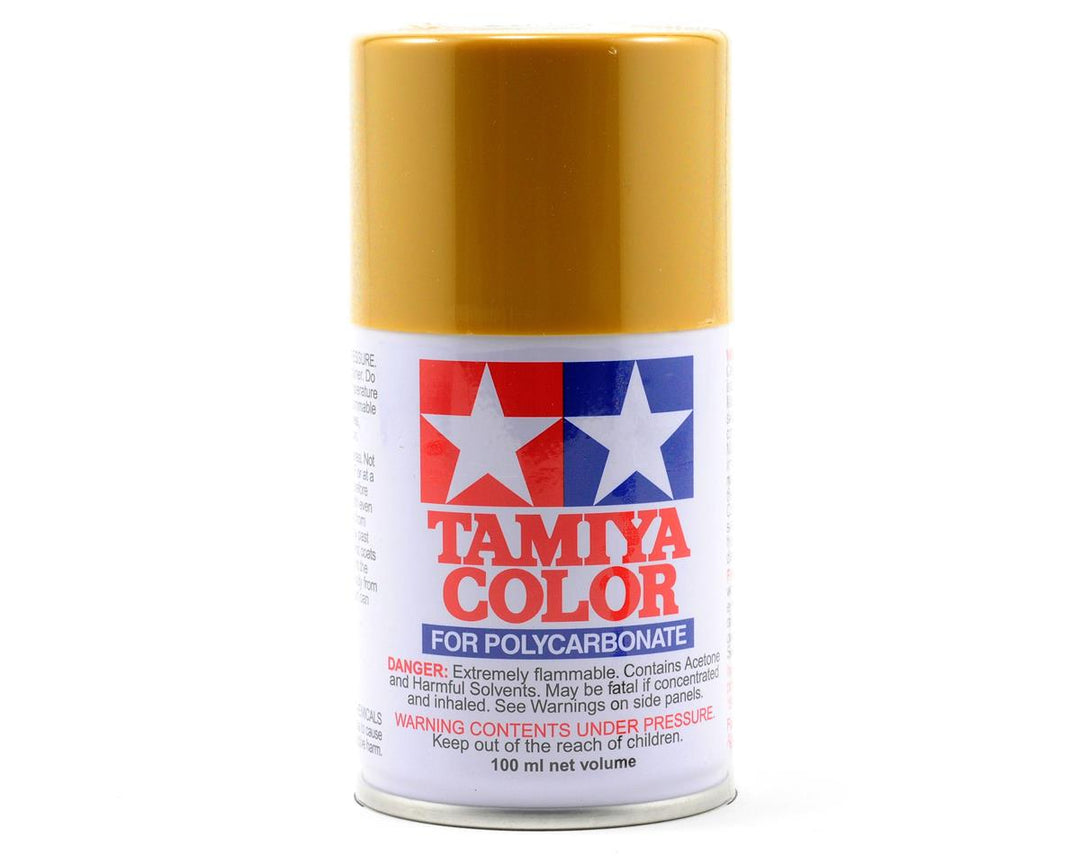 Tamiya PS-56 Mustard Yellow Lexan Spray Paint (100ml) 86056